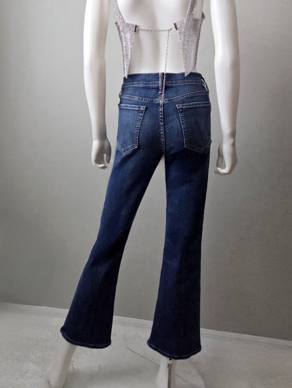 MOTHER The Outsider Ankle Jeans, Walking On Coals Wash, Size 30 - Picture 5 of 16